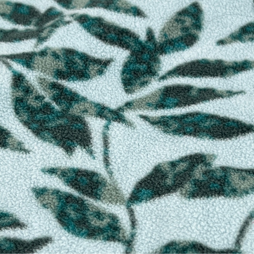 Eddie Bauer Leaf Patterned Quarter-Zip Pullover G… - image 5